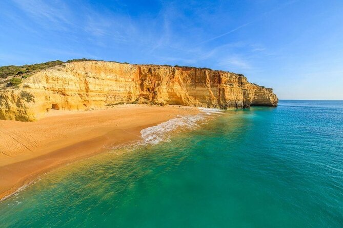 From Faro: Benagil Cave, Marinha & Carvoeiro Full-Day Tour - The optional cliff jump