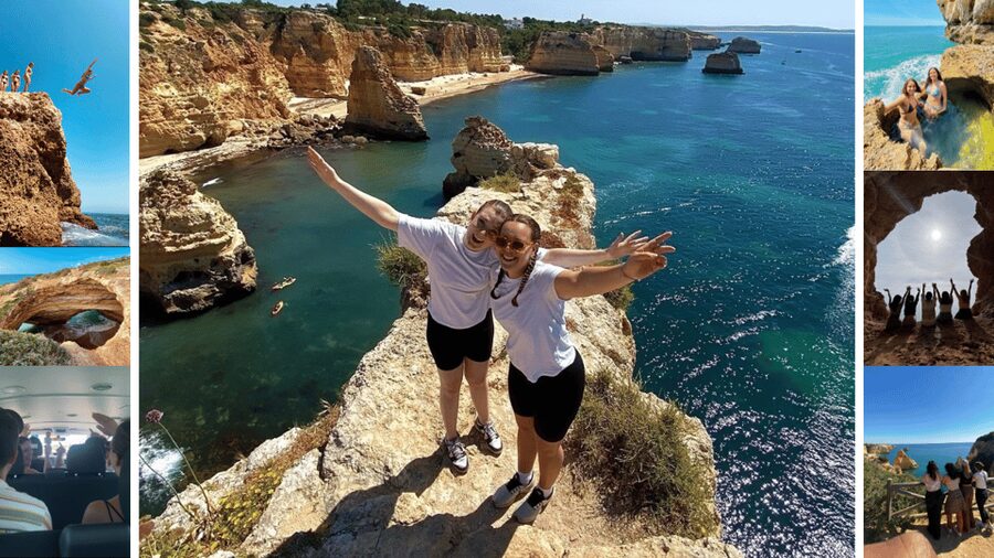 From Faro: Benagil, Marinha, 7 Valleys, and Algar Seco Tour - Who will enjoy this day most