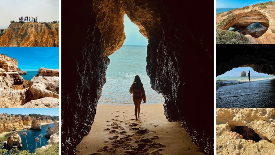 From Faro: Benagil, Marinha, 7 Valleys, and Algar Seco Tour - Algar Seco and Boneca’s Cave near Carvoeiro