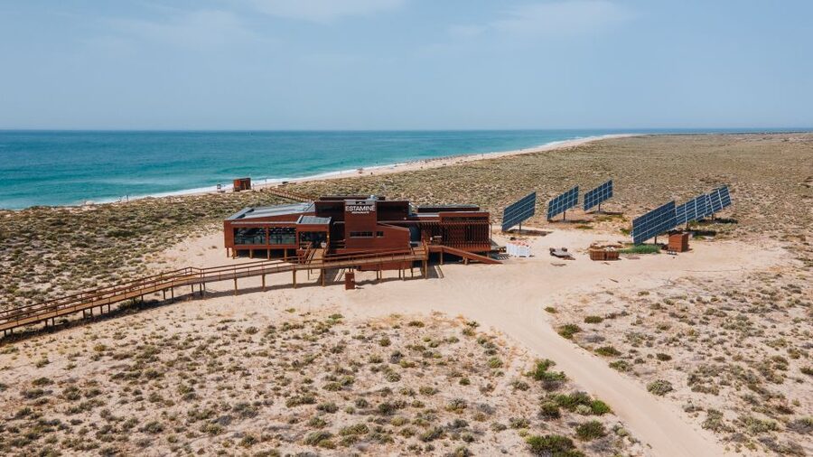 From Faro: Catamaran Boat Trip to Deserta Island with Stop - The 45-minute ride through Ria Formosa