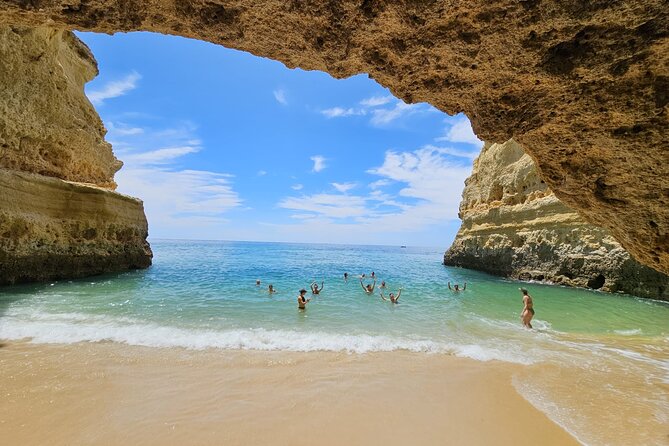 From Faro: Visit Benagil Cave, Marinha Beach, Algar Seco & More - Marinha Beach and the Seven Hanging Valleys