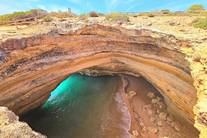 From Faro: Visit Benagil Cave, Marinha Beach, Algar Seco & More - Meeting point, timing, and what to pack