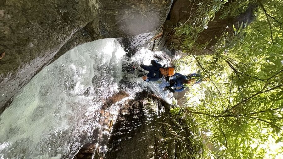 From Funchal: Intermediate Canyoning Adventure (Level 2) - Guides who keep the mood steady