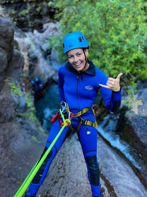 From Funchal: Intermediate (Level 2) Canyoning Adventure - The 15-minute walk and the first safety briefing