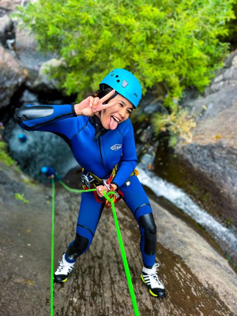 From Funchal: Intermediate (Level 2) Canyoning Adventure - From Funchal to the mountain stream