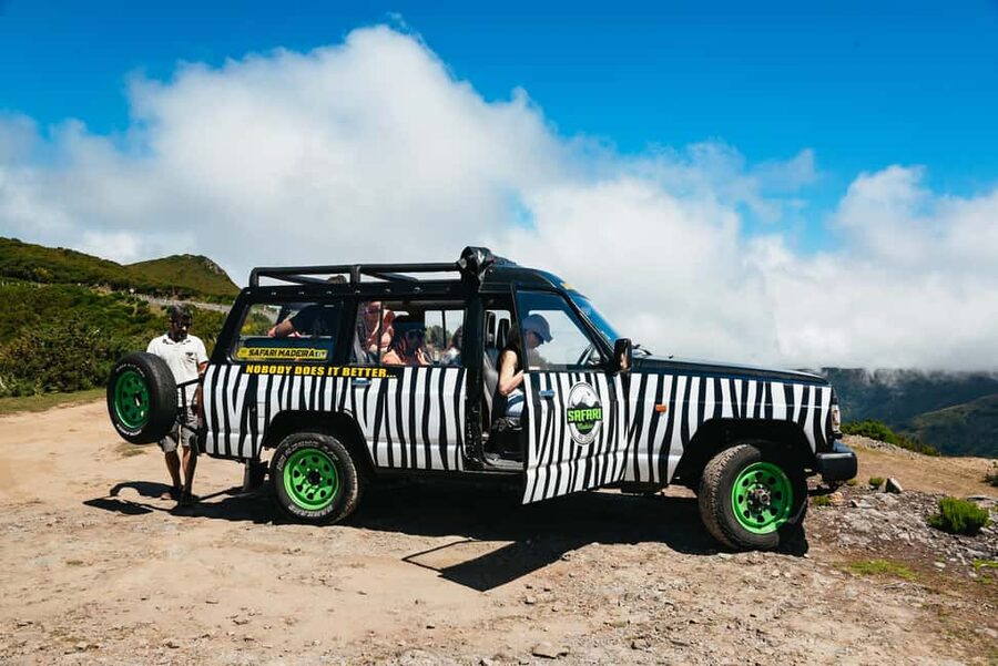 From Funchal: Porto Moniz and Seixal Day Tour by Jeep - Seixal and the Bridal Veil Falls