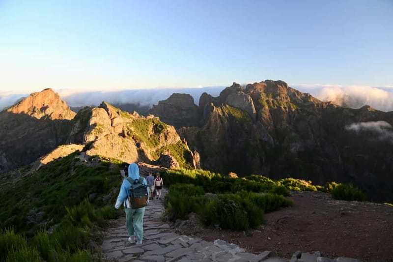 From Funchal: Transfer to Pico do Arieiro & Pico Ruivo Trail - Five hours of walking at your own pace