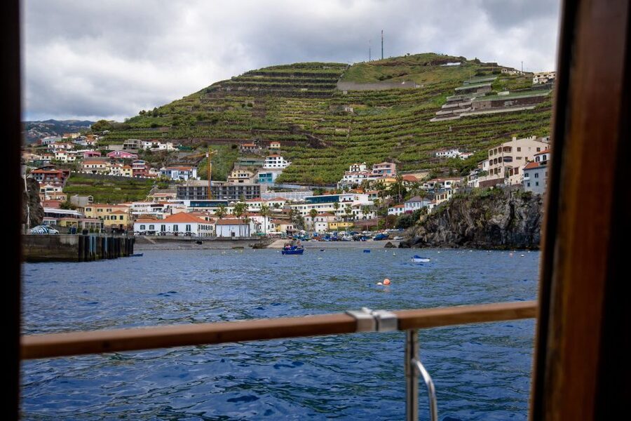 From Funchal: West Bays Sailing Tour with Lunch - Leaving Funchal Marina for the open Atlantic