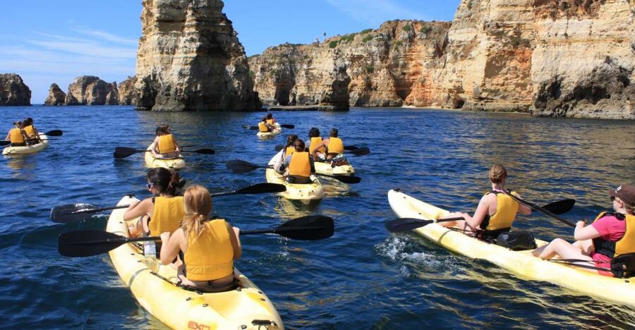 From Lagos: Algarve Coast and Caves by Kayak - Why kayaking is the right way to see Lagos’s caves
