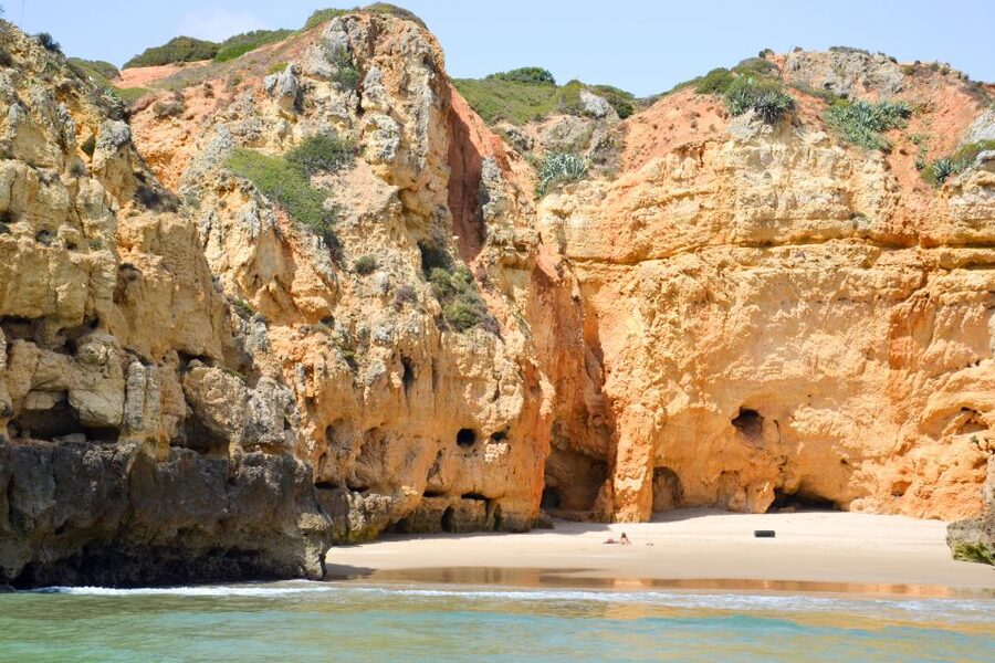 From Lagos: Algarve Cruise by Catamaran - Sunbathing, music, and the onboard bar