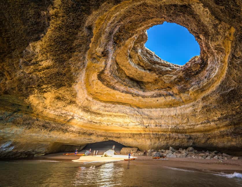 From Lagos: Benagil Cave and Coastal Cruise by Catamaran - Arriving at Benagil Beach and Cave
