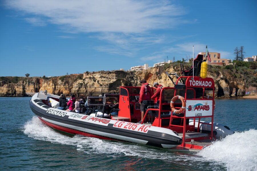 From Lagos: Benagil Sea Caves Tour with a Local Guide - Leaving Lagos Marina for the Algarve coast