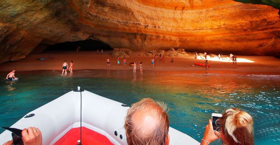 From Lagos: Benagil Sea Caves Tour with a Local Guide - Entering the Algar de Benagil sea cave