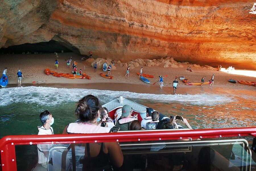 From Lagos: Benagil Sea Caves Tour with a Local Guide - Smaller caves and the coast near Carvoeiro