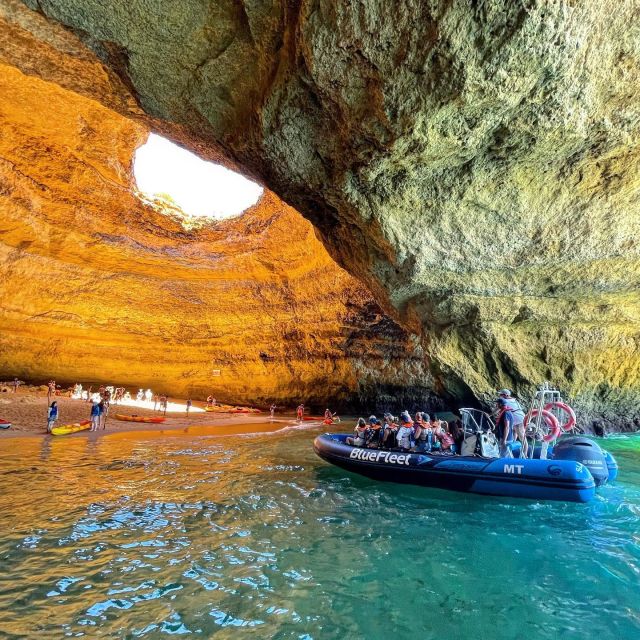 From Lagos: Boat Cruise to Benagil - The cliffs, beaches, and caves along the way