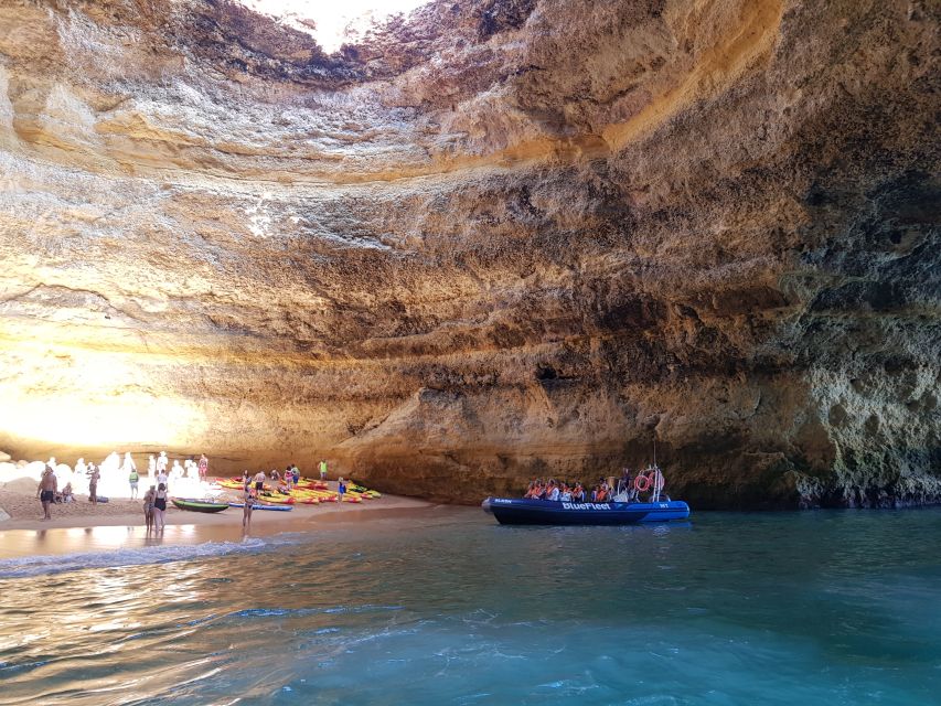 From Lagos: Boat Cruise to Benagil - Entering Benagil Cave