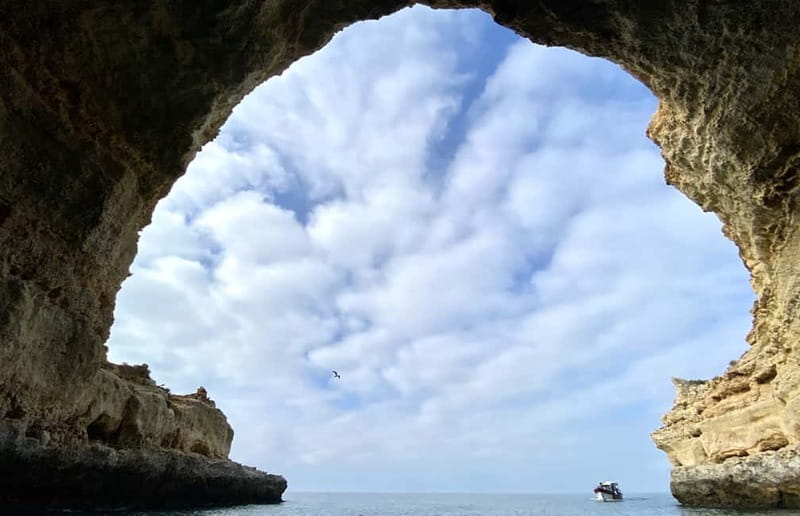 From Lagos: Scenic Cruise to the Benagil and Carvoeiro Caves - Benagil and the famous opening above