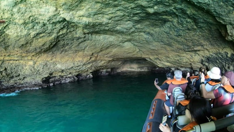 From Lagos: Scenic Cruise to the Benagil and Carvoeiro Caves - A fast return with a chance of dolphins