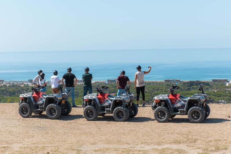 From Lisbon: Atlantic Coast Guided Quad Bike Tour - Old military defenses above the Atlantic