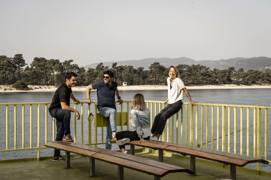 From Lisbon: Comporta and Setúbal Trip with Horseback Riding - The ferry from Setúbal to Troia
