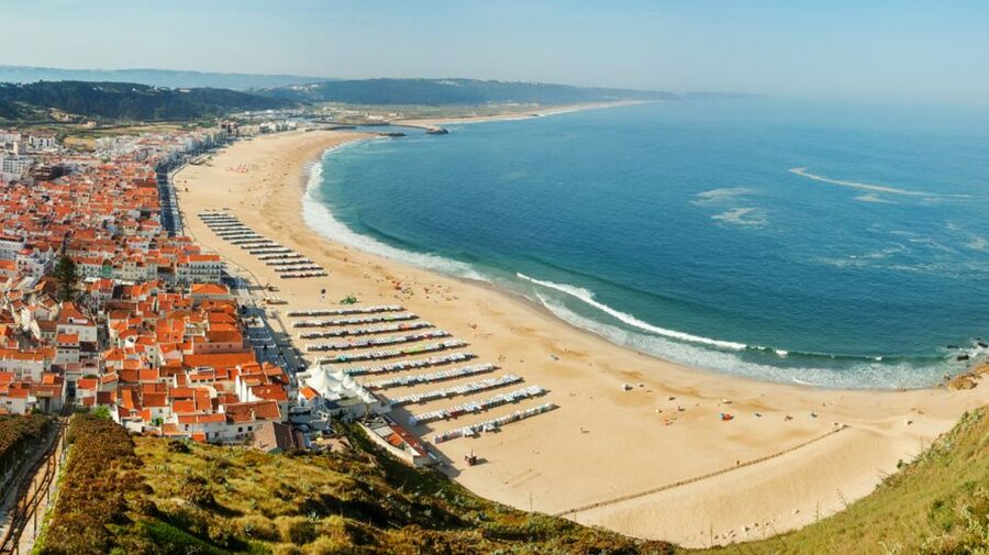 From Lisbon: Fátima, Batalha, Nazaré & Óbidos Full-Day Tour - Óbidos behind its medieval walls