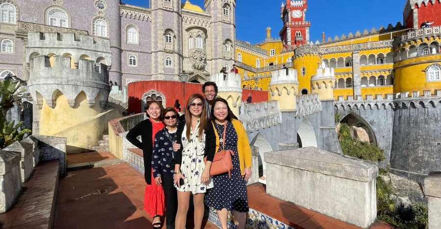 From Lisbon: Sintra, Cabo da Roca, Cascais, & Estoril Tour - Sintra’s old center and Quinta da Regaleira