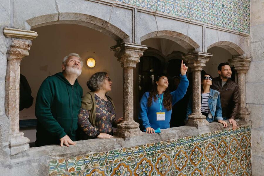 From Lisbon: Sintra, Regaleira and Pena Palace Guided Tour - Quinta da Regaleira and the famous Initiation Well