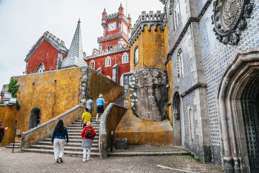 From Lisbon: Sintra Tour - Pena, Regaleira & Monserrate - Sintra town, pastries, and the National Palace