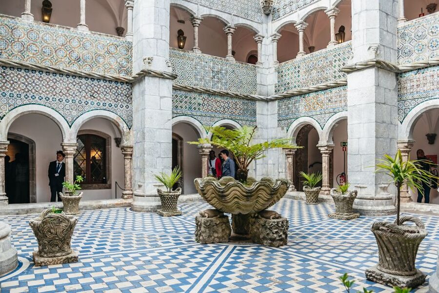 From Lisbon: Sintra Tour - Pena, Regaleira & Monserrate - Monserrate Palace and its gardens