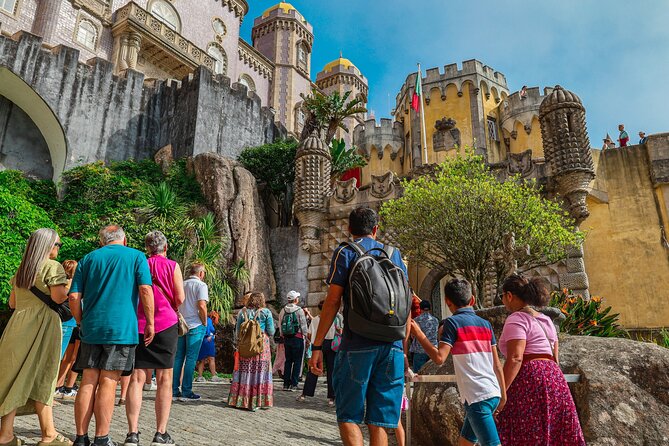 From Lisbon: Small Group to Pena Palace, Nazaré & Fátima - Pena Palace gardens and park in Sintra