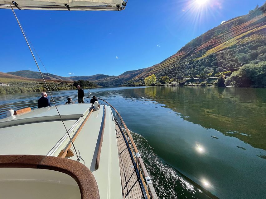 From Pinhão: Private Yacht Cruise along the Douro River - Meeting Barbara, Paulo, or another local guide