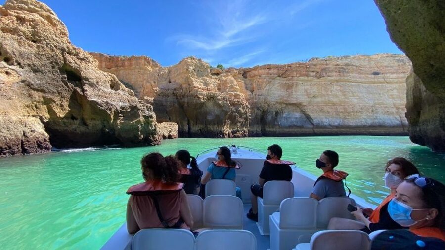 From Portimão: Algar de Benagil and Sea Caves Boat Tour - Key points at a glance