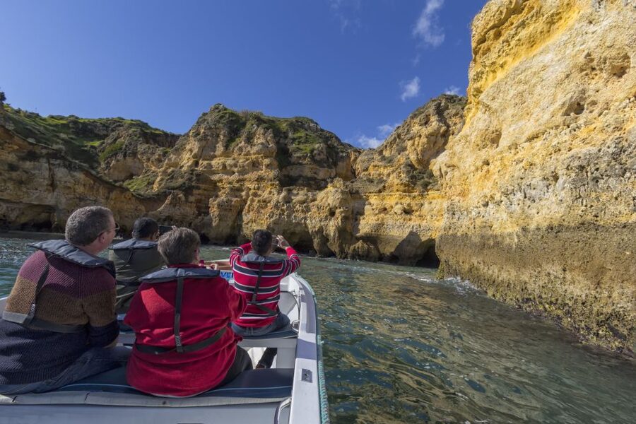 From Portimão: Benagil Boat Tour with Local Guide - Carvoeiro, Algar Seco, and Alfanzina Lighthouse