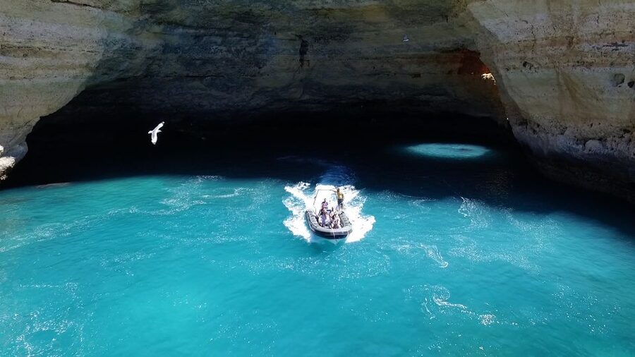 From Portimao: Benagil Cave and Marinha Beach Boat Tour - Ferragudo and the Arade River opening