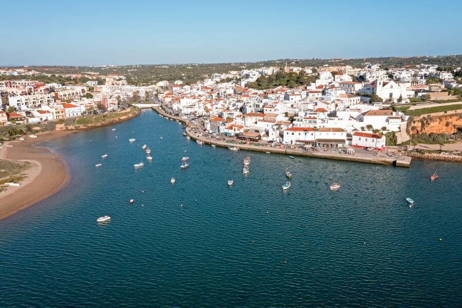 From Portimão: Catamaran Cruise to Benagil Caves with BBQ - Swimming and paddleboarding at the cove