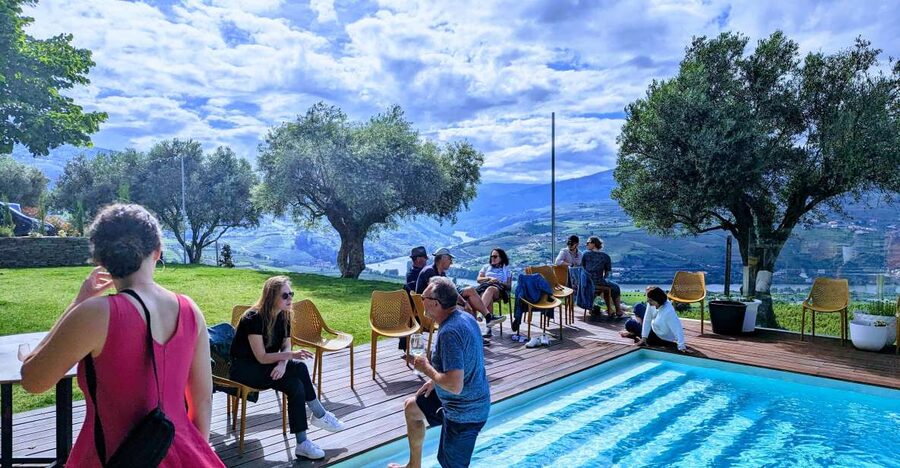 From Porto: 2 Wine Regions, Farm-to-Table Lunch & Boat - The guide style and group atmosphere