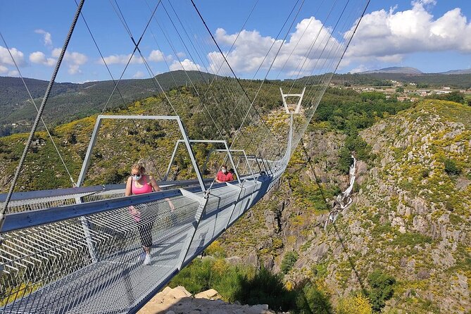 From Porto: Aveiro, Paiva Walkways, Suspension Bridge and Lunch - Walking the Paiva Walkways beside the river