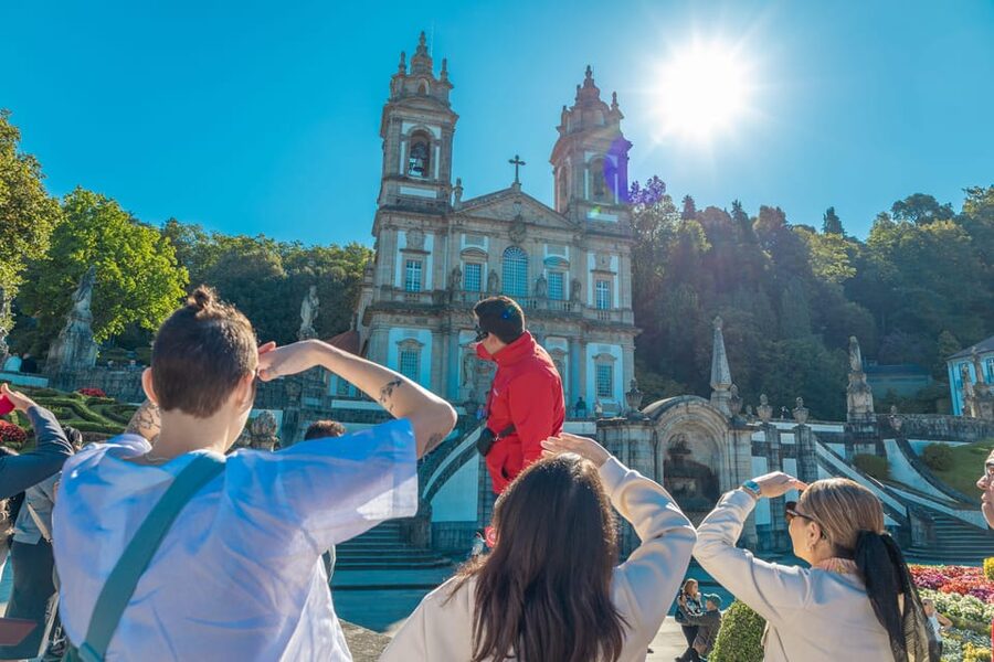 From Porto: Braga and Guimarães Full-Day Trip - Bom Jesus do Monte and its baroque staircase