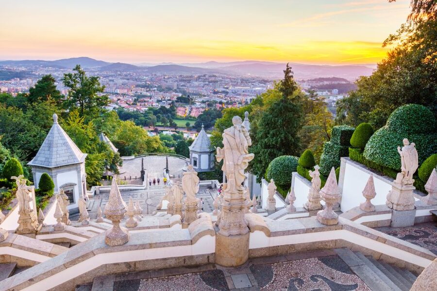 From Porto: Braga & Guimarães Full-Day Tour - Guimarães Castle and the birthplace of Portugal
