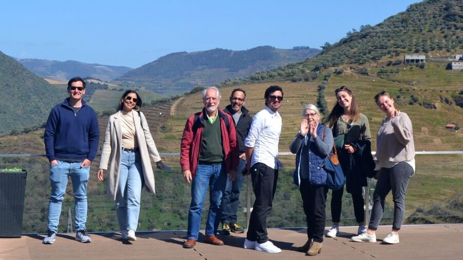 From Porto: Douro Valley Tour with Tastings, Boat & Lunch - First views of the terraced Douro