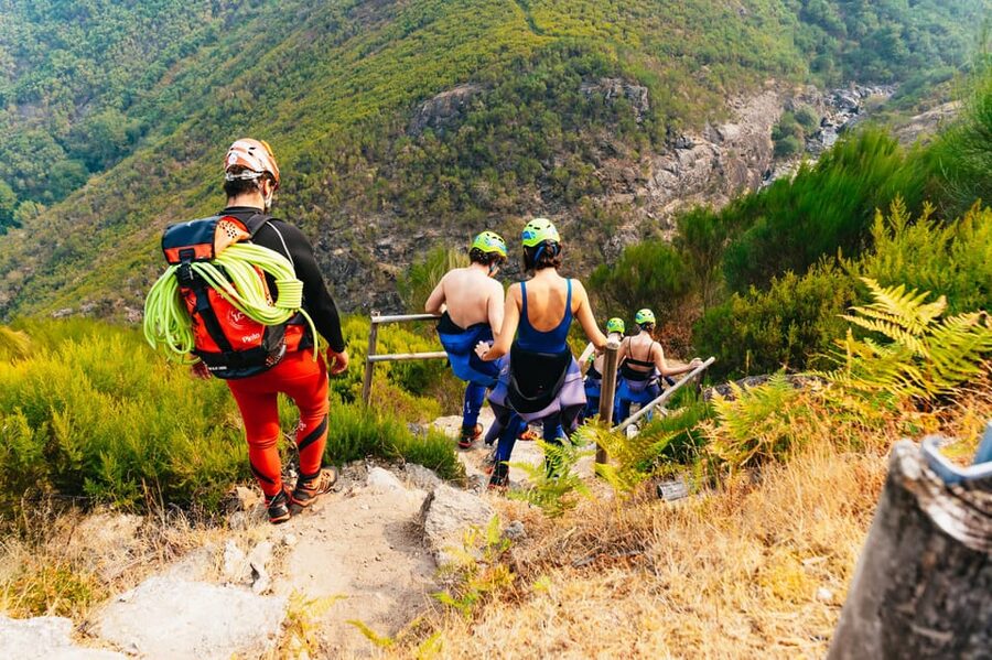 From Porto: Gerês National Park Canyoning Trip - Swimming and sliding through the natural chutes