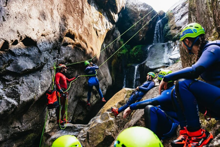 From Porto: Gerês National Park Canyoning Trip - Zip lines, abseiling, and rock jumps