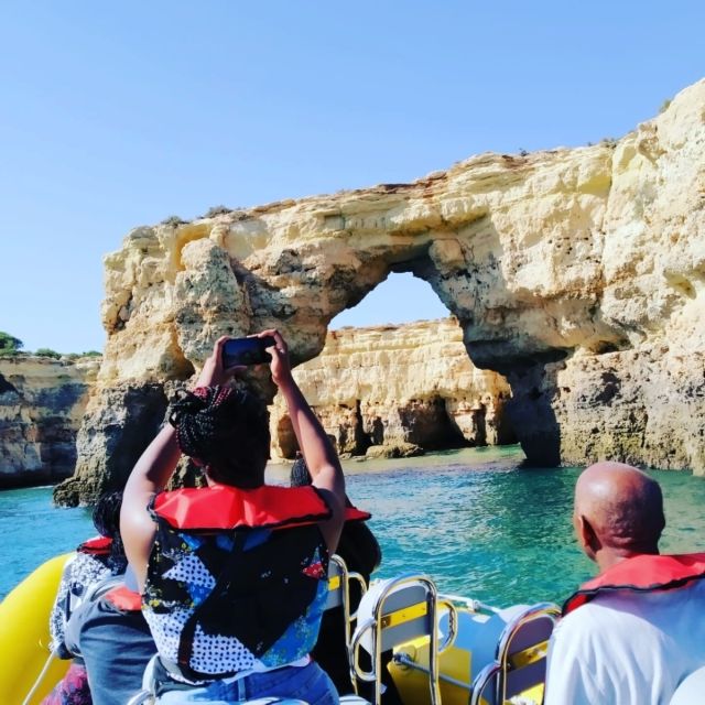From Vilamoura: 2.5-Hour Benagil Cave and Dolphins Boat Tour - The crew, comfort, and group atmosphere