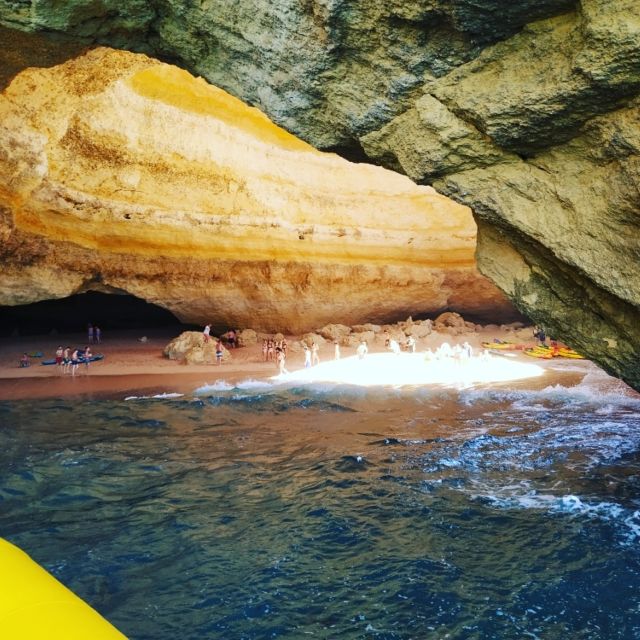 From Vilamoura: 2.5-Hour Benagil Cave and Dolphins Boat Tour - Sea conditions and practical preparation