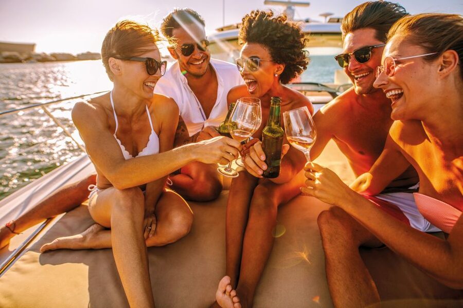 From Vilamoura: Sunset Catamaran Experience - Following the Algarve Coast to the Caves