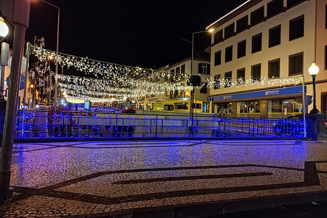 Funchal Christmas lights sightseeing night tour - The classic Beetle is part of the attraction