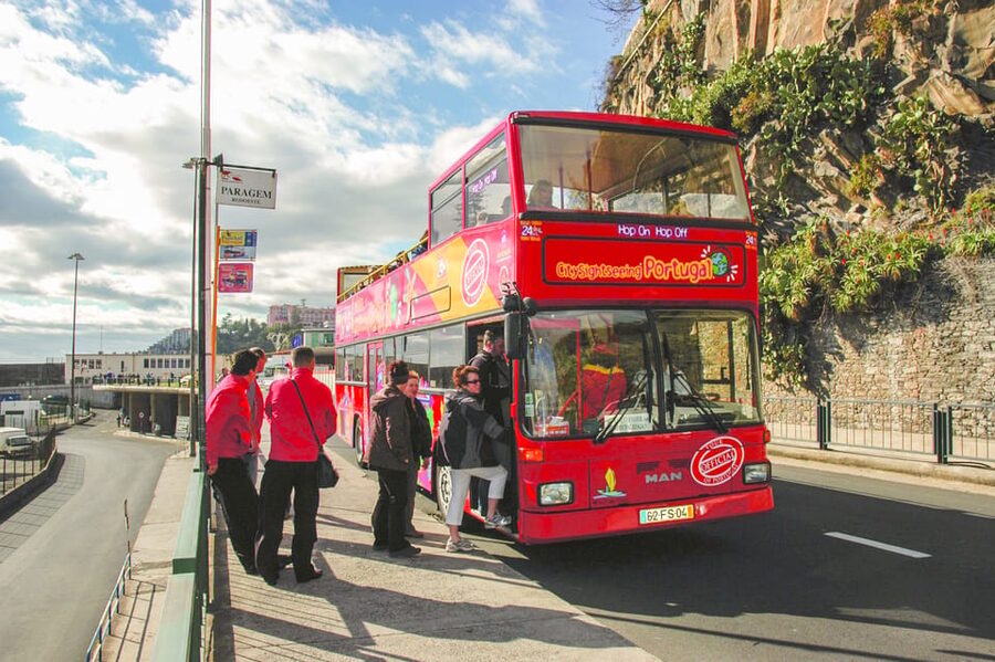 Funchal: City Sightseeing Hop-On Hop-Off Bus Tour - The red route, from marina to Câmara de Lobos