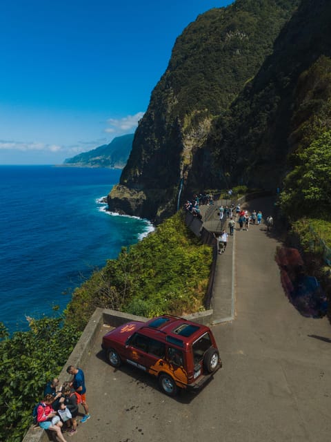 Funchal: Full-day Off-road Tour in West Madeira with Pickup - Seixal’s black sand shore