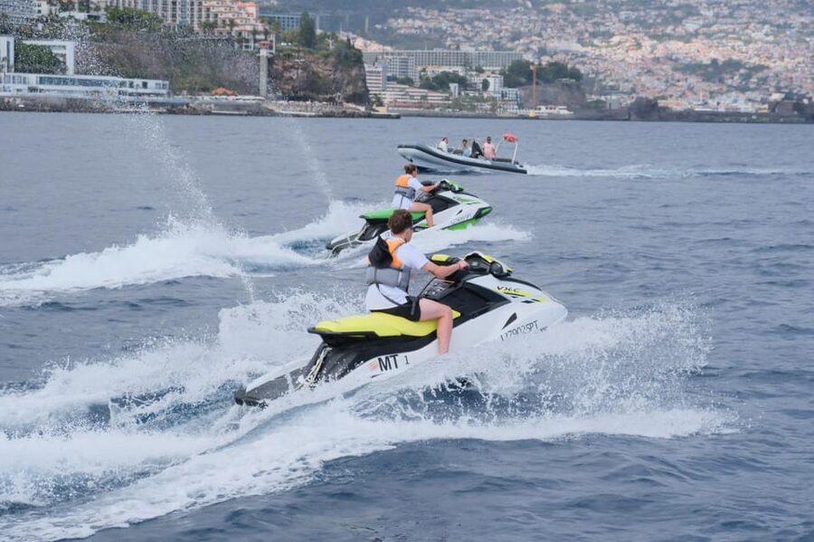 Funchal: Jet Ski Circuit - Getting to Pier 8 at Marina Nova do Funchal