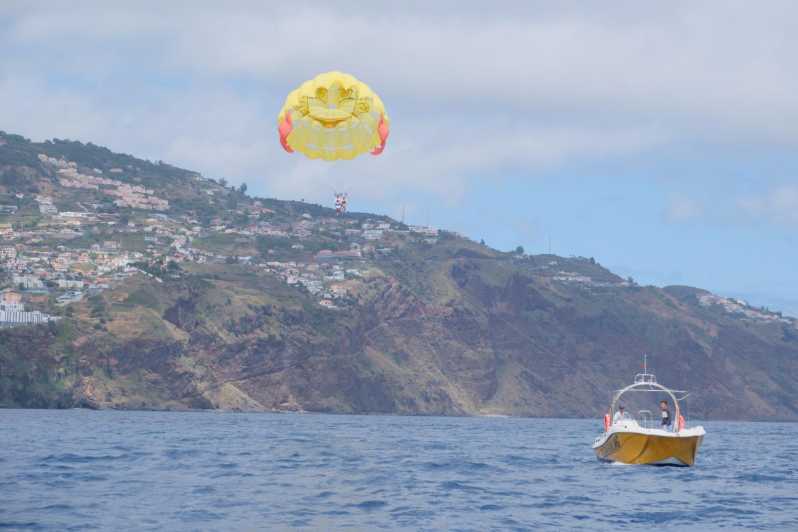 Funchal: Parasailing Tour on the Coast of Madeira Island - Meeting Madeira WaterSports at Pier 8